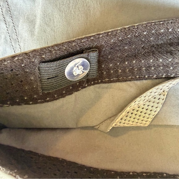 LL Bean Trek Trail Shorts Gray Womens Mid Rise Bermuda Hiking Camping size 10 - Picture 8 of 12